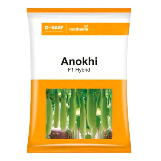 BASF Anokhi F1 hybrid bottle gourd seeds 250 seeds high yield lauki seeds for farming in India
