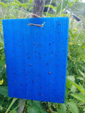 Blue sticky trap A5 size for thrips and leaf miner insect monitoring in IPM farming