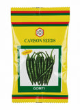 Camson Gomti F1 hybrid chilli seeds high yield spicy green mirchi variety for commercial farming India