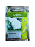 Syngenta Suhasini F1 hybrid cauliflower seeds producing compact white curds early maturity high yield gobhi seeds for farming