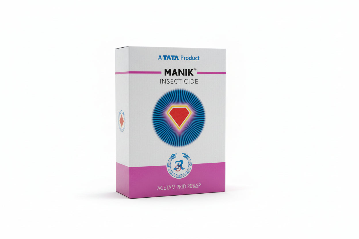 Tata Rallis Manik Insecticide Acetamiprid 20% SP for sucking pest control
