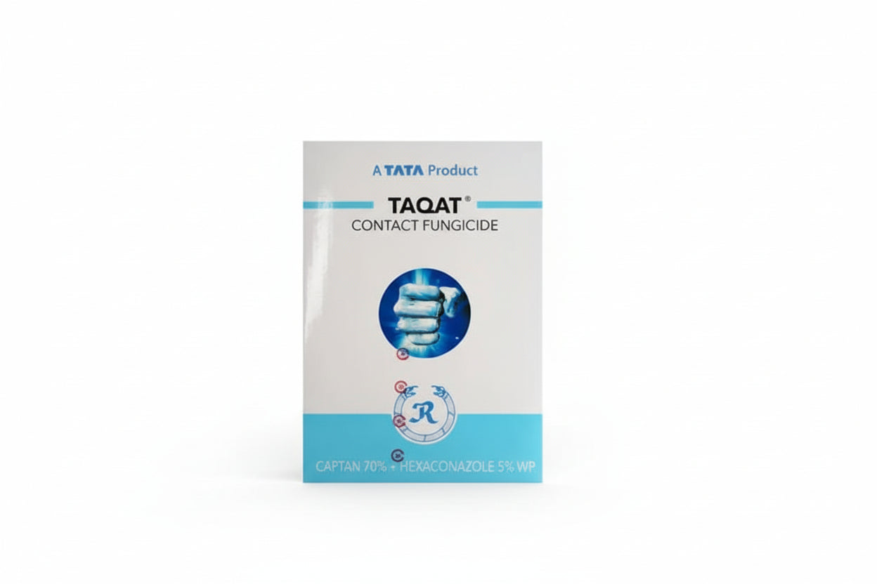 TATA Taqat fungicide for effective control of fungal diseases in vegetable and fruit crops ensuring healthy plant growth