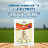 Bayer Council Active Herbicide (Triafamone 20% + Ethoxysulfuron 10% WG)