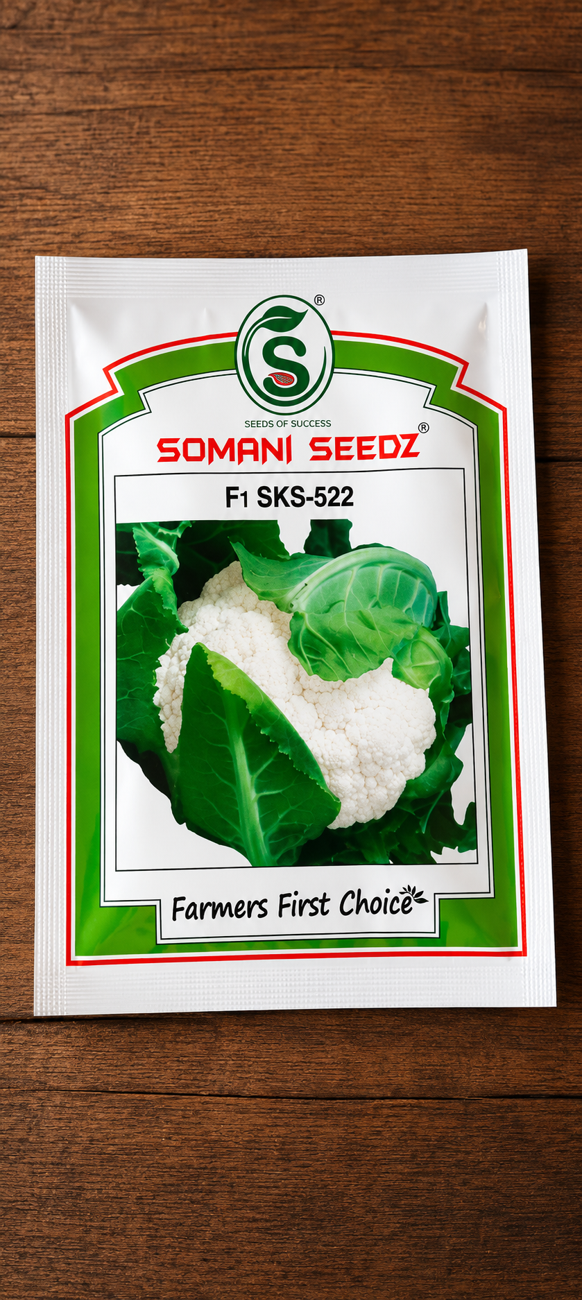 Somani Seedz F1 SKS-522 Hybrid Cauliflower Seeds