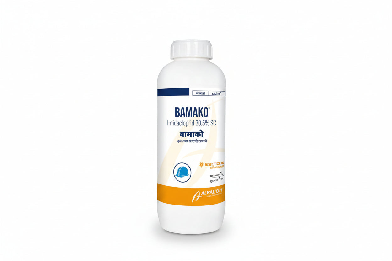 Bamako Insecticide for effective control of harmful insect pests in agricultural crops.