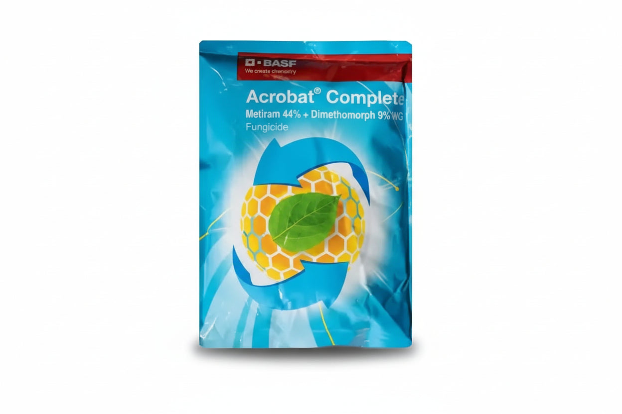 BASF Acrobat Complete Fungicide for effective control of downy mildew and late blight in vegetables, grapes and potato crops with systemic and contact action
