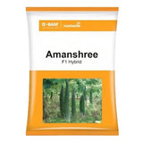 BASF Amanshree bitter gourd seeds producing dark green uniform high yield karela fruits suitable for commercial farming
