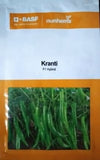 BASF Nunhems Kranti F1 hybrid chilli seeds high yield spicy green mirchi variety for commercial farming India