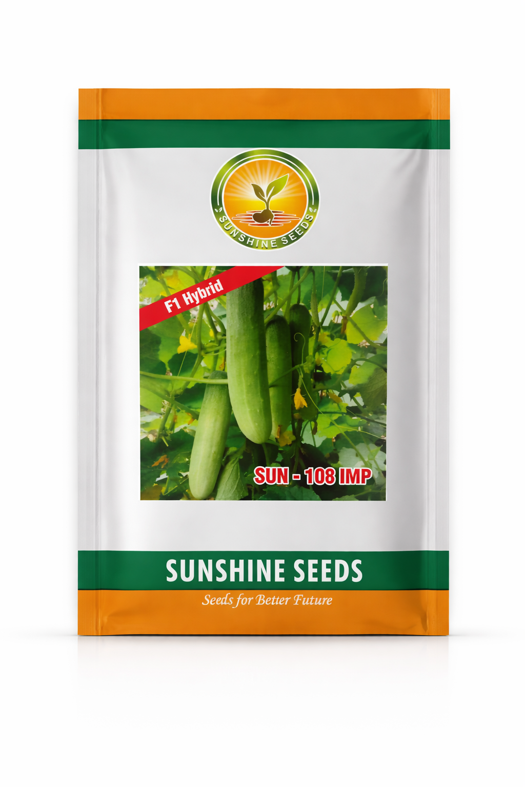 SUN-108 IMP F1 Hybrid Cucumber Seeds Sunshine Seeds