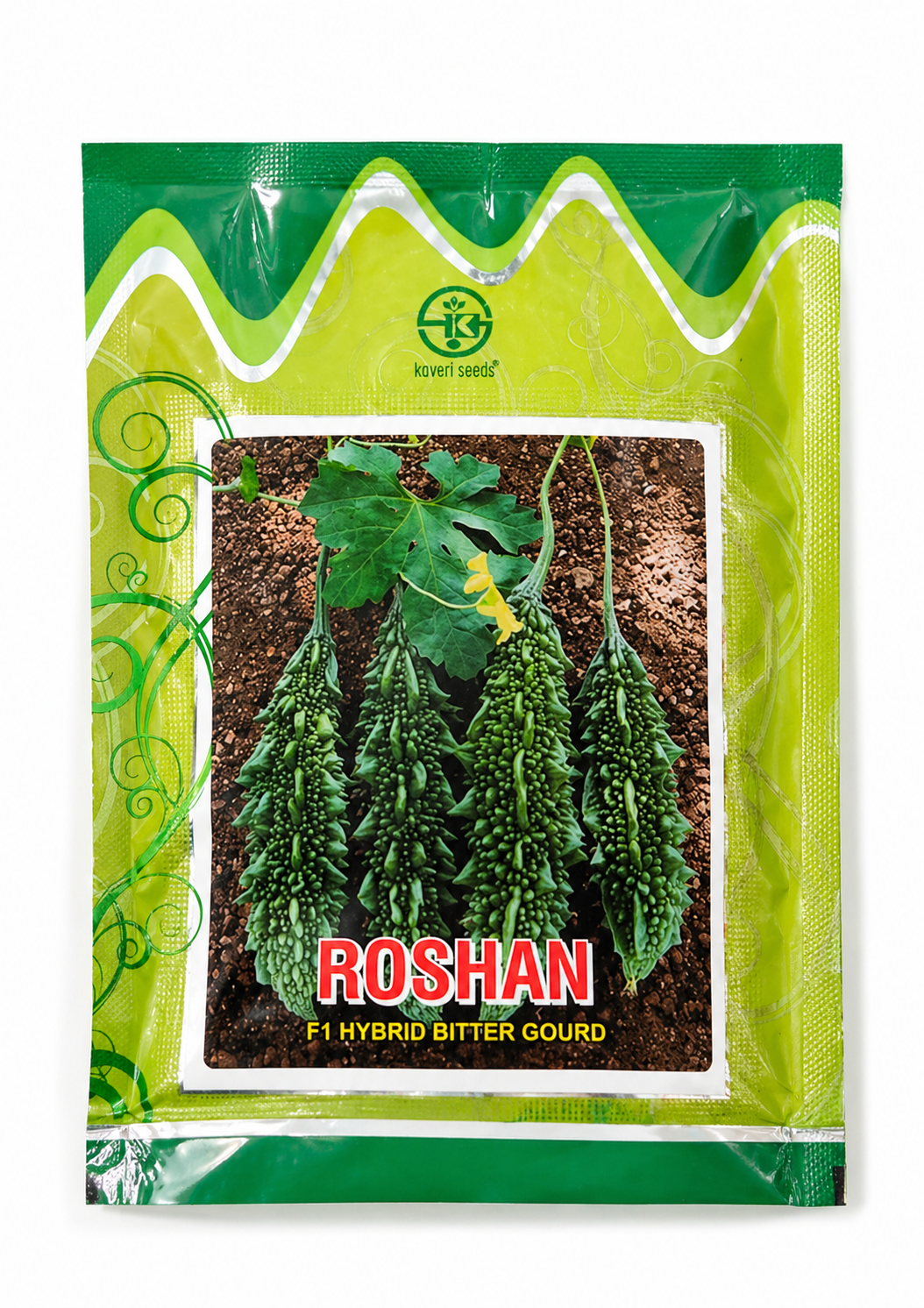 Kaveri Seeds Roshan F1 Hybrid Bitter Gourd Seeds (Karela) – High Yield & Disease Resistant