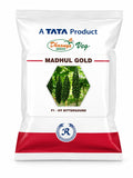 Madhul Gold F1 Hybrid Bittergourd Seeds packet by Dhaanya Veg Seeds