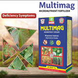 Multiplex Multimag MgSO4 magnesium sulphate fertilizer for correcting magnesium deficiency and healthy crop growth