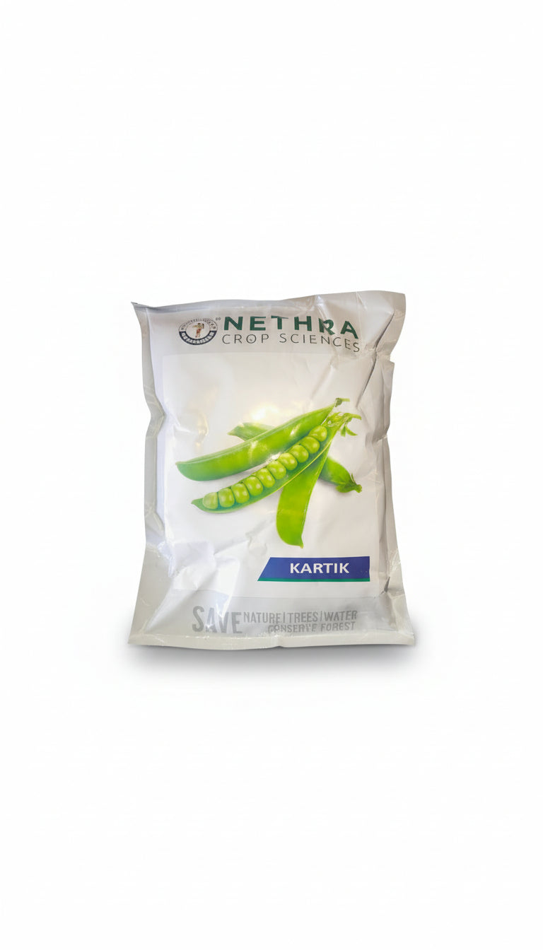 Nethra Kartik green pea seeds high yield sweet tender pea variety for commercial farming and kitchen gardening India