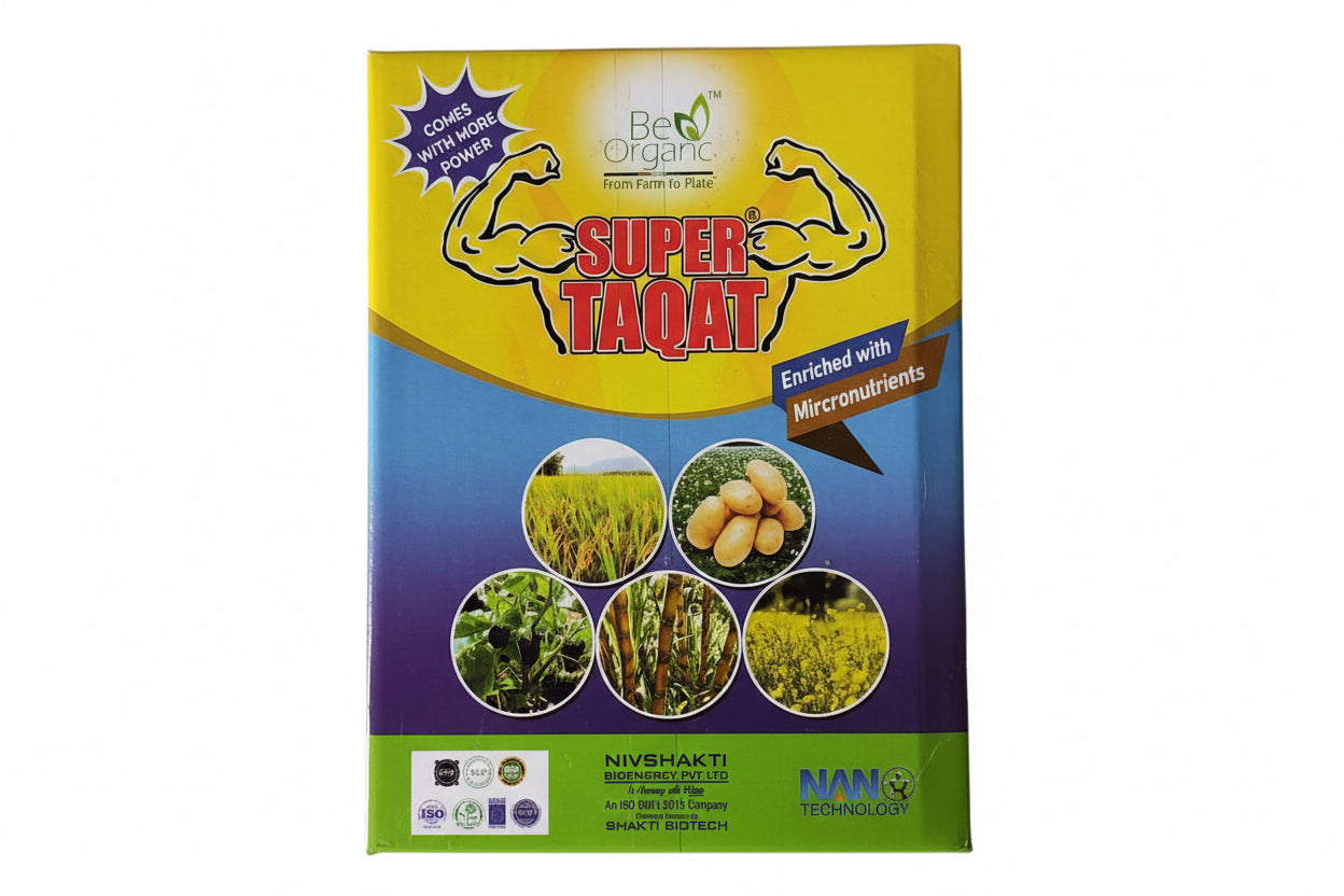 Nivshakti SUPER TAQAT Growth Promoter for enhanced plant growth and higher crop productivity