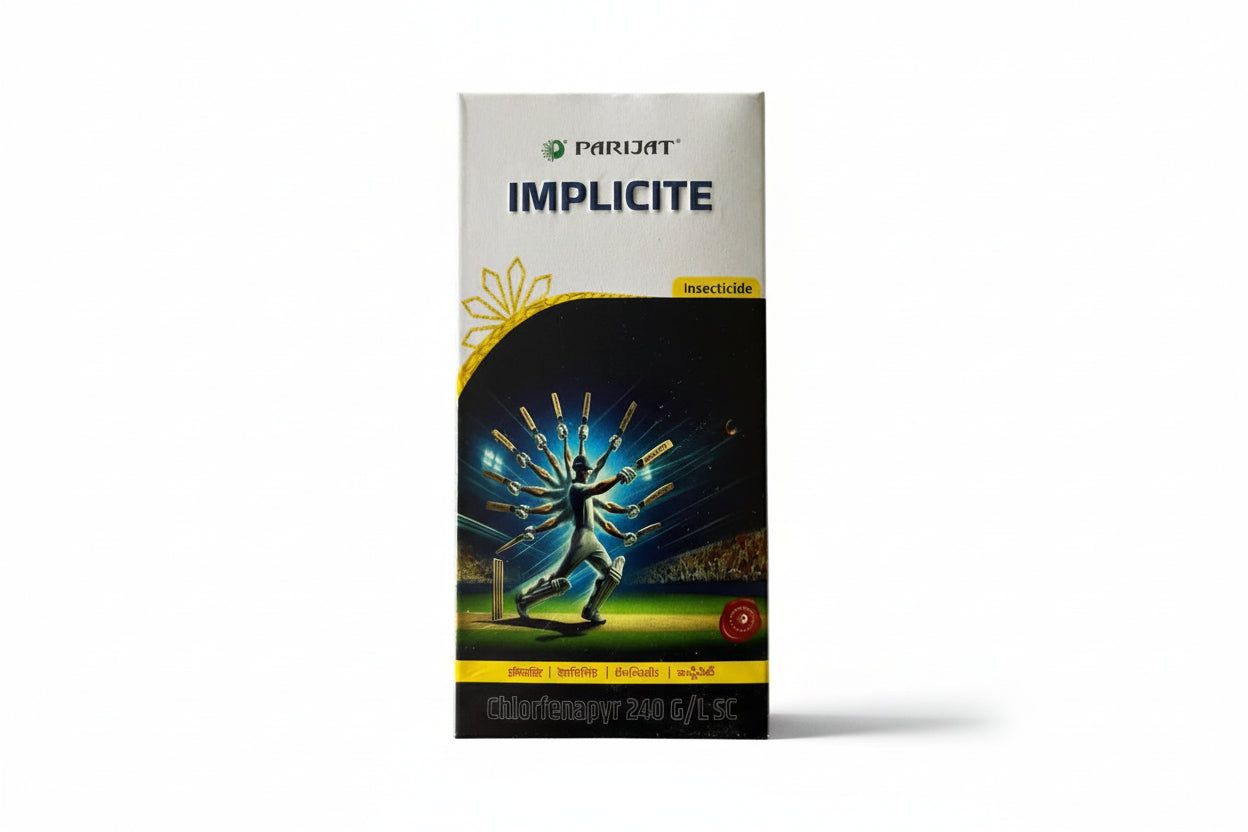 Parijat Implicite Insecticide for controlling sucking and chewing insect pests in agricultural crops