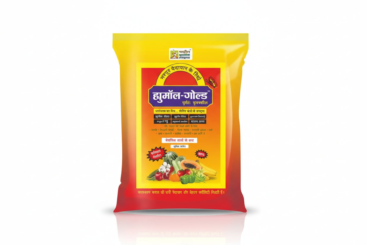 PATIL HUMOL GOLD humic acid plant growth promoter for better soil health and higher crop productivity