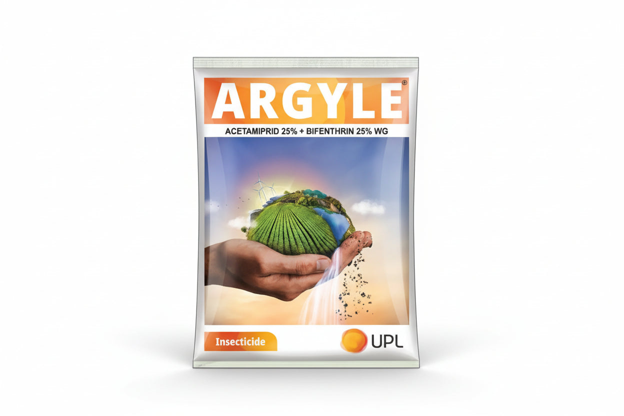 UPL Argyle Fungicide containing Azoxystrobin 11% and Tebuconazole 18.3% SC for broad-spectrum fungal disease control in agricultural crops.