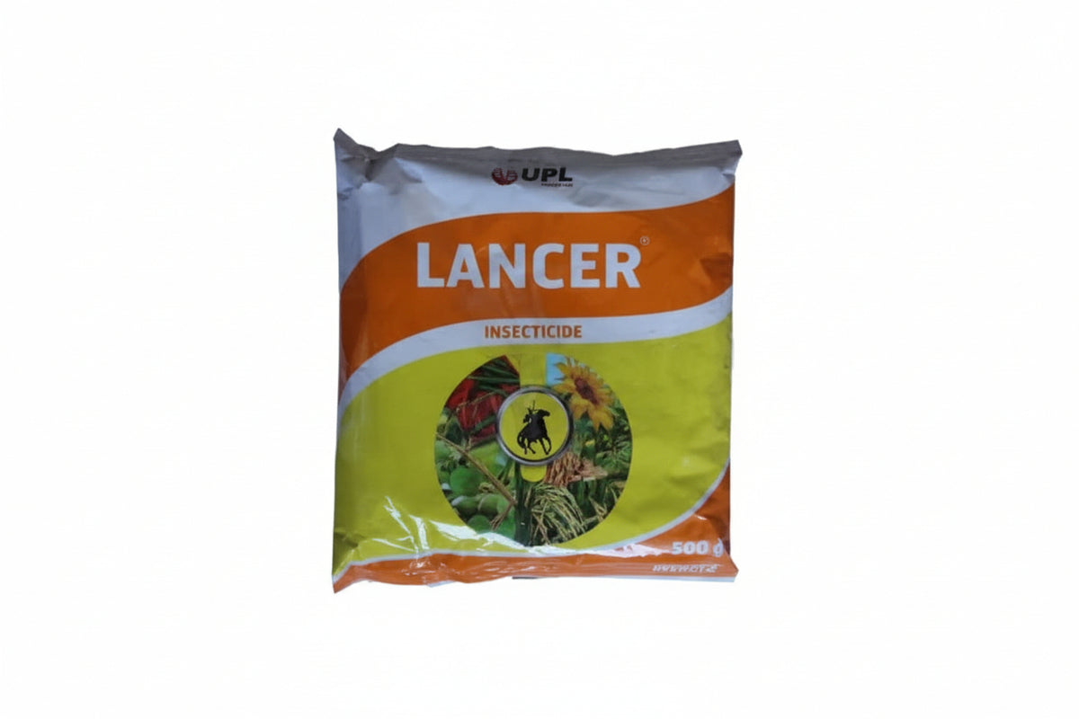 UPL Lancer Gold Insecticide for effective control of sucking and chewing insect pests in agricultural crops.
