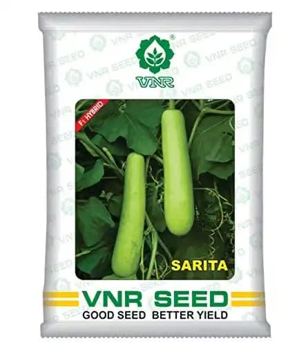 VNR Sarita bottle gourd seeds high yield lauki seeds 35-40 cm fruits for farming in India